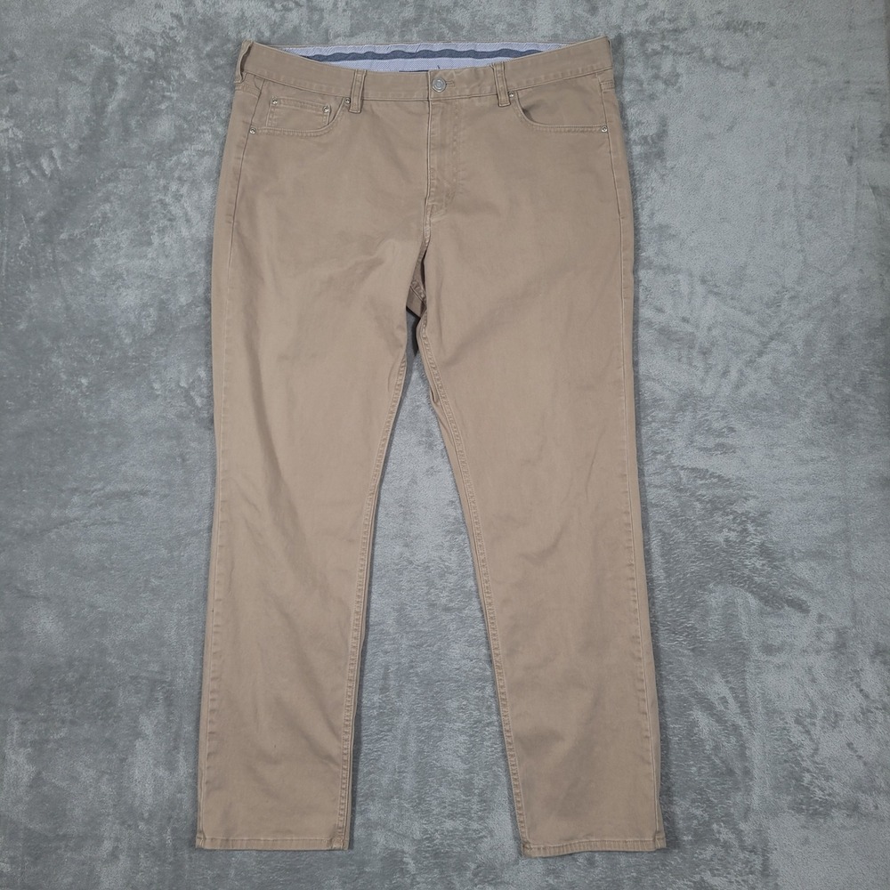 Vineyard Vines OTG Pants Mens 38x32 (Fits 38x30) On-The-Go Khaki Tan Stretch